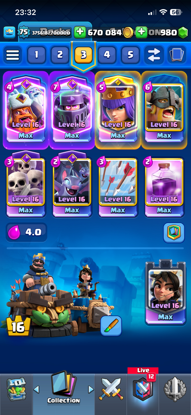 ELOJOB ,O Melhor da GG Max. Suba de Liga no Clash Royale Sem Estresse