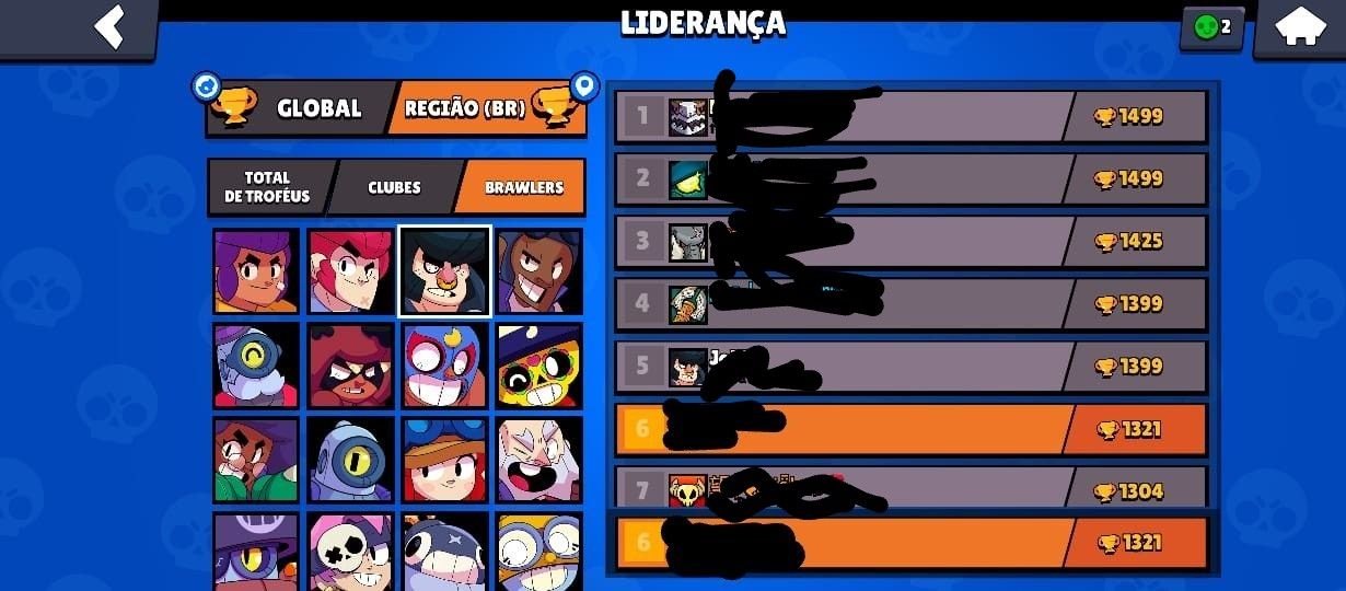 UPO/SUBO SUA CONTA, TROFÉUS, PASSE COMPLETO, PASSE RANQUEADO - BRAWL STARS