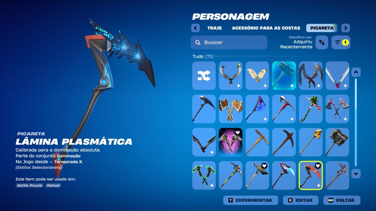 Conta Fortnite com Salve o mundo, itens e skins raras, 1400 Vbucks, varios jogos