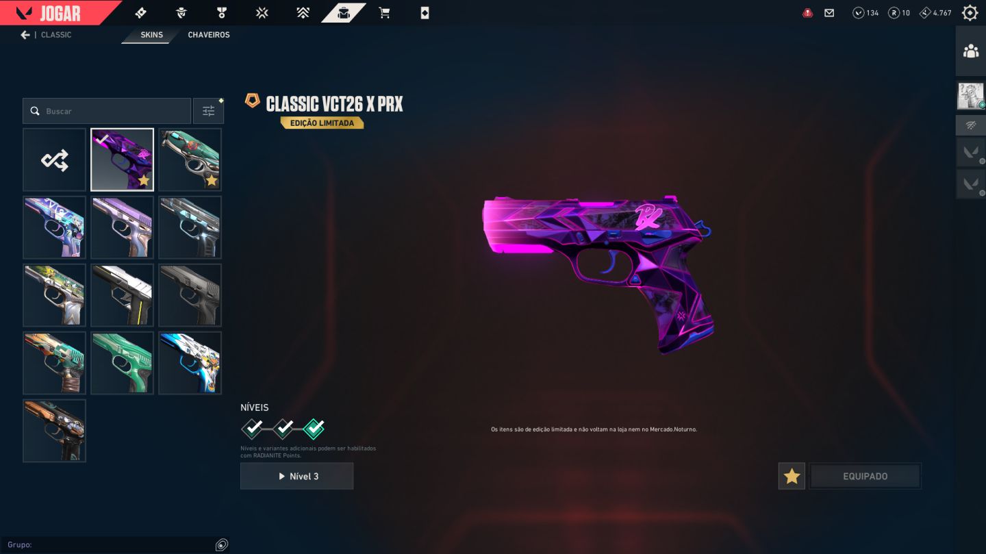 CONTA VALORANT | 190 SKINS CHAMPIONS 2023/2024 | DIAMANTE 1 | R$3.617 GASTOS.