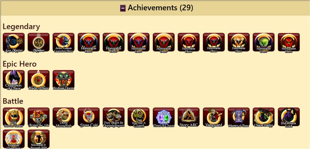 CONTA ANTIGA DE AQW (AdventureQuest Worlds)