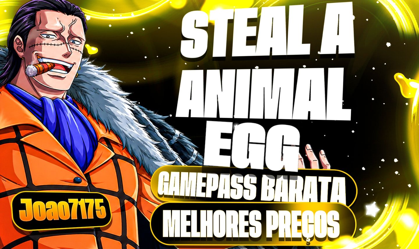 STEAL ANIMAL EGG ROBLOX - ROUBE UM OVO DE ANIMAL (GAMEPASS PASSES) SAE