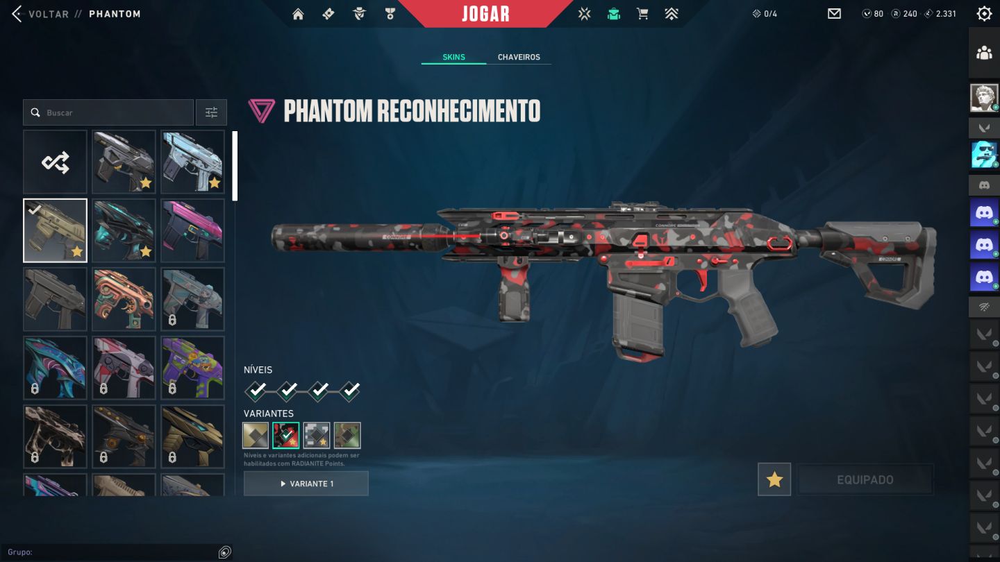 CONTA VALORANT FULL ACESSO Vandal Champions 2023, Reconhecimento e Karambit RGX.