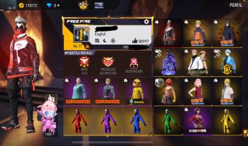 CONTA FREE FIRE ANTIGA | PRIME 8 | MUITOS ITENS RAROS