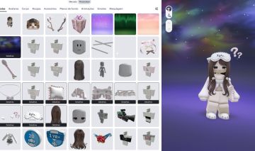 CONTA ROBLOX FEMININA