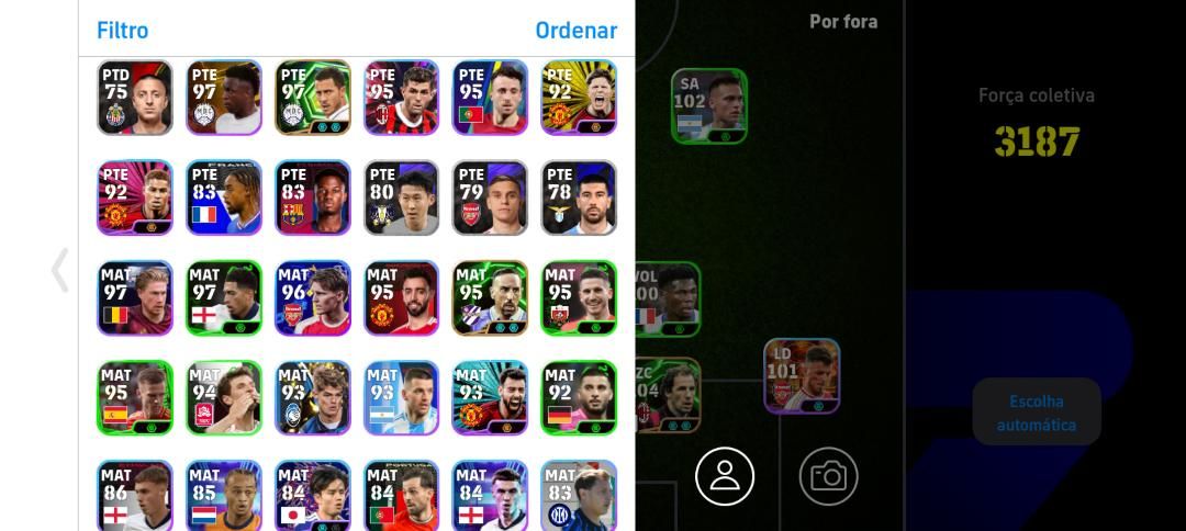 CONTA TOP - eFootball - 3187FC Basten/ Raúl / Cannavaro /Baresi / ParkJiSung