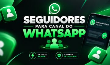 Seguidores para Canal do WhatsApp Pacotes Disponíveis
