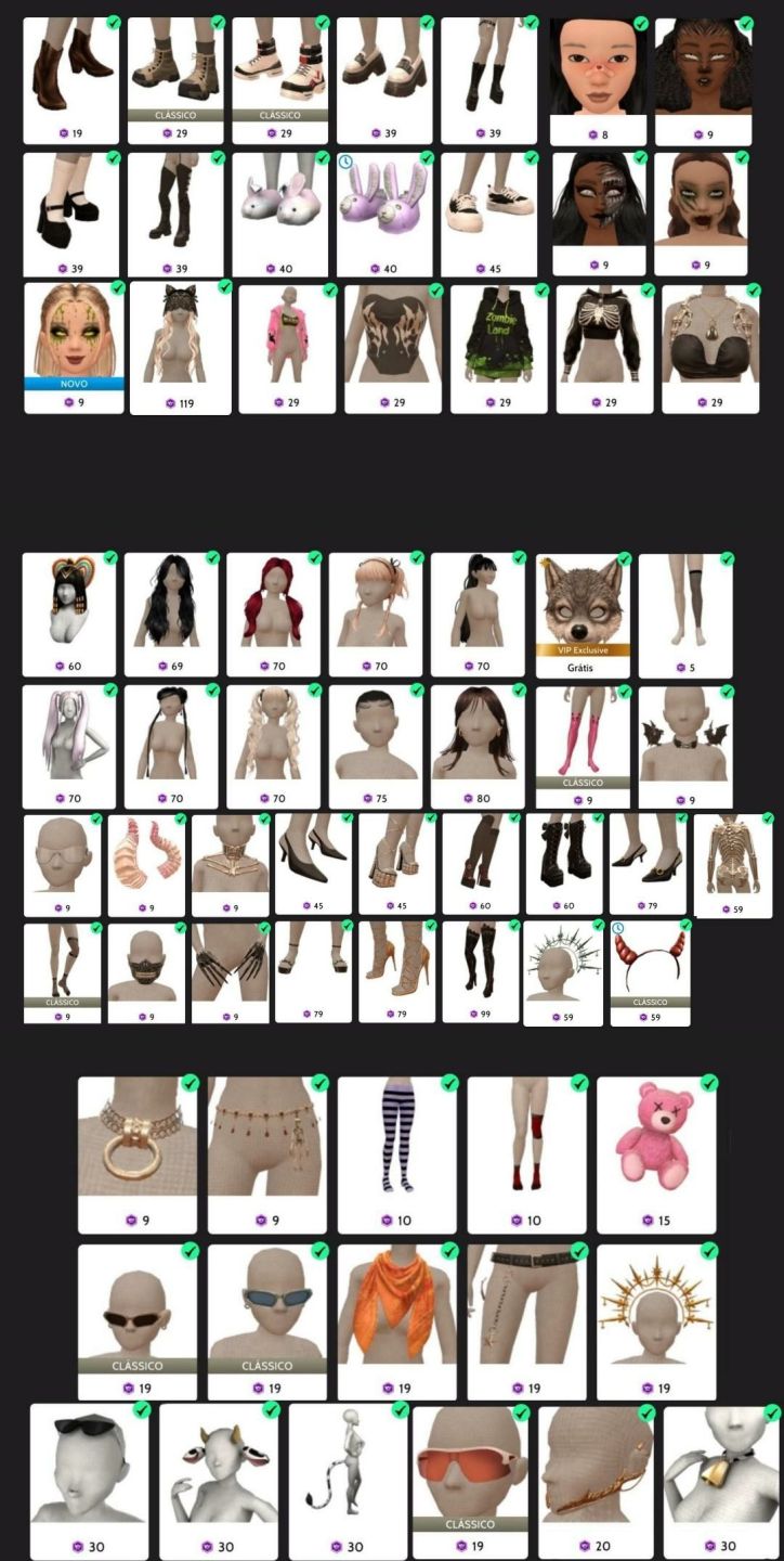 CONTA FEMININA DE AVAKIN LIFE!! NÍVEL 59 E COM + VIP!!