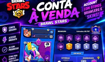 CONTA BRAWL STARS 69/109 BRAWLERS PRATICAMENTE TODAS AS SKINS FULL ACESSO