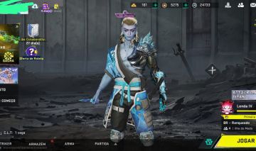 (PROMOÇÃO) CONTA DE BLOOD STRIKE COM 2 FACAS E ARMAS ULTRAS )