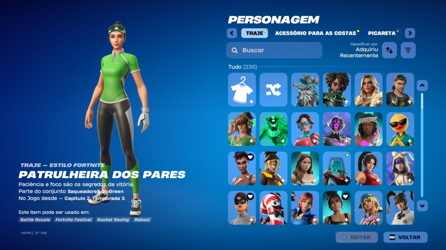 Conta Fortnite Varias Skins