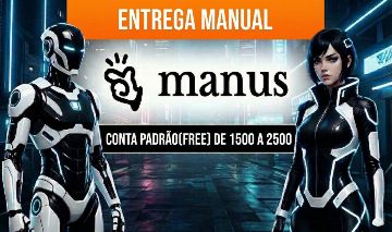 CONTAS MANUS.IM LITE ( FREE ) - 1500 ATÉ 5500 CRÉDITOS DISPONÍVEIS!