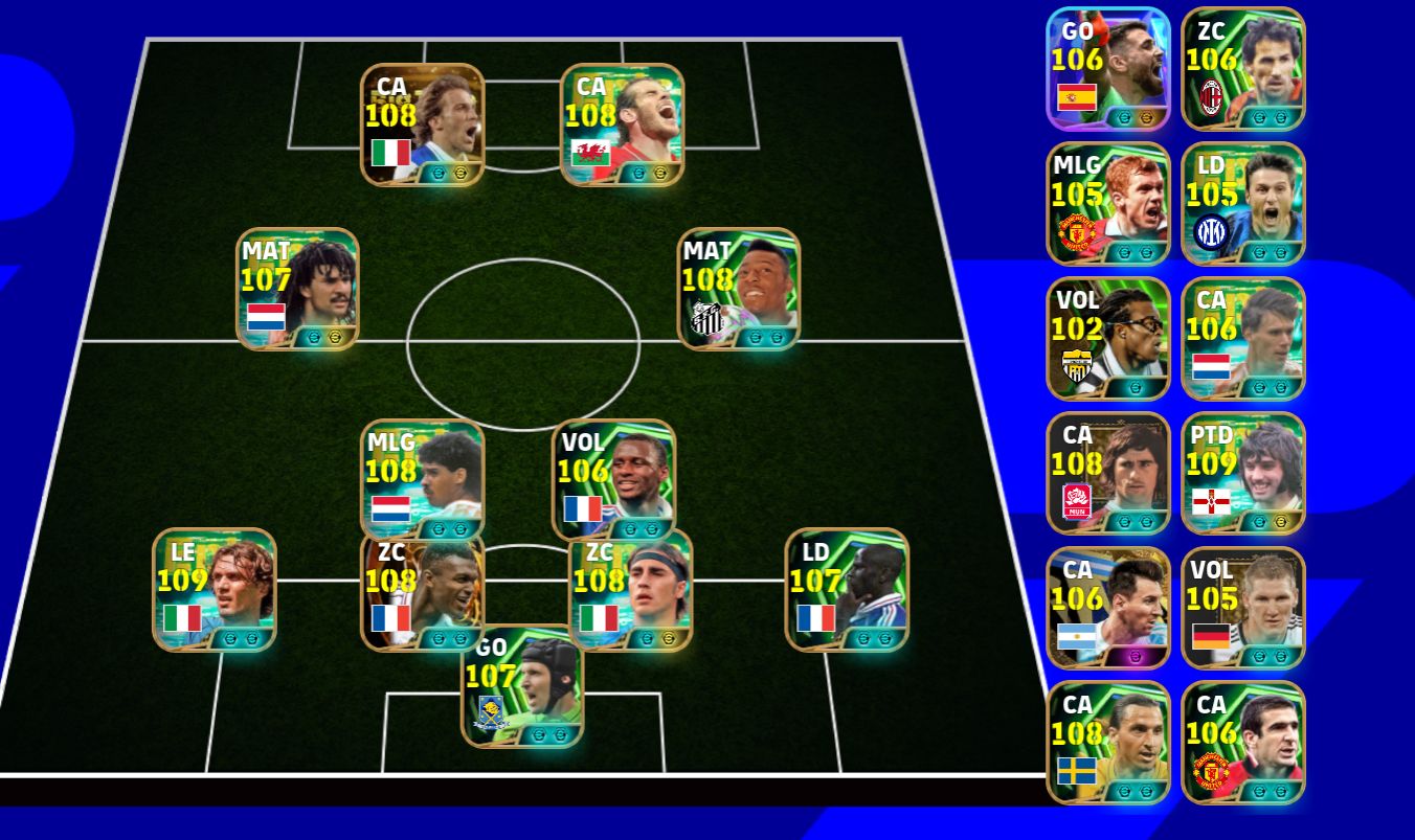 Conta eFootball Mobile - Full Épicos e Lendas | Time End Game!