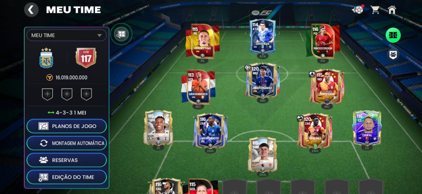 Conta de fifa rara e boa Ger 117