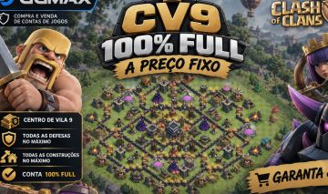 CONTA CV9 100%FULL [ TODAS AS CONTAS ESTÃO IGUAIS]