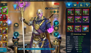 Conta Endgame com Galathir 8 Miticos, 254 Lendarios, 25 lendarios void