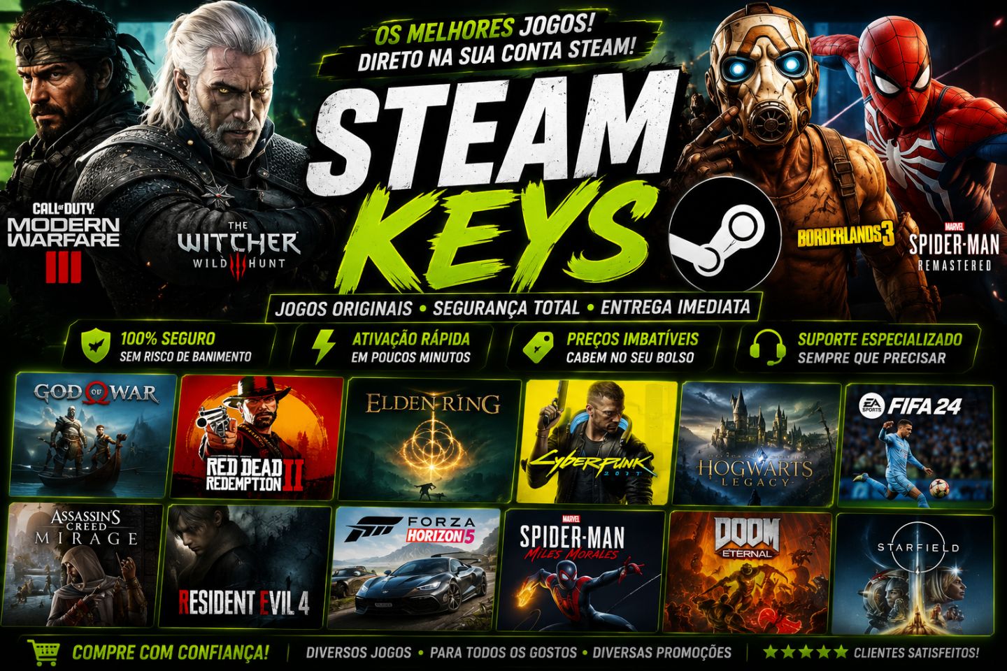 STEAM KEYS ALEATORIAS + BRINDE