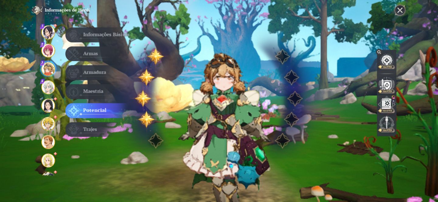 7ds Origin - Conta End game ban p10, merlin p7+