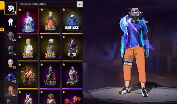 MELHOR E MAIS BARATA DO SITE 415 PEITA NARUTO+BLUELOCK+AVENTUREIRO+SKIN LENDARIA