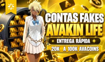 PROMO CONTAS FAKES AVACOINS AVAKIN LIFE