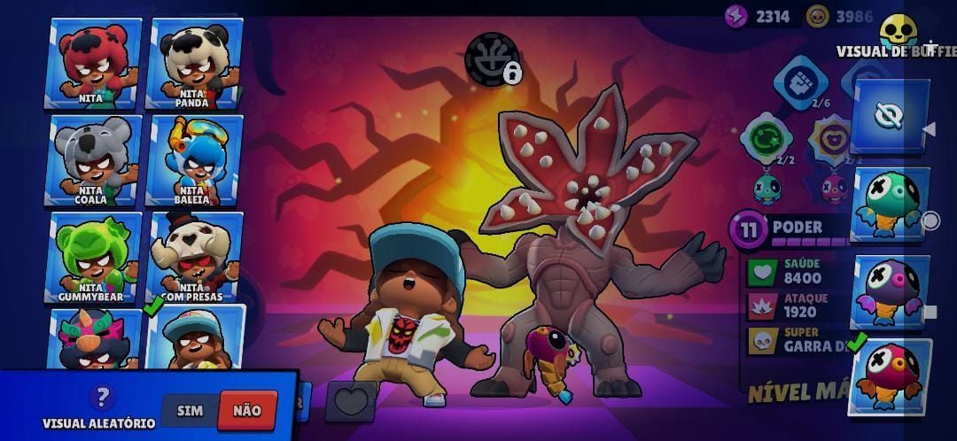 CONTA BRALW STARS END GAME