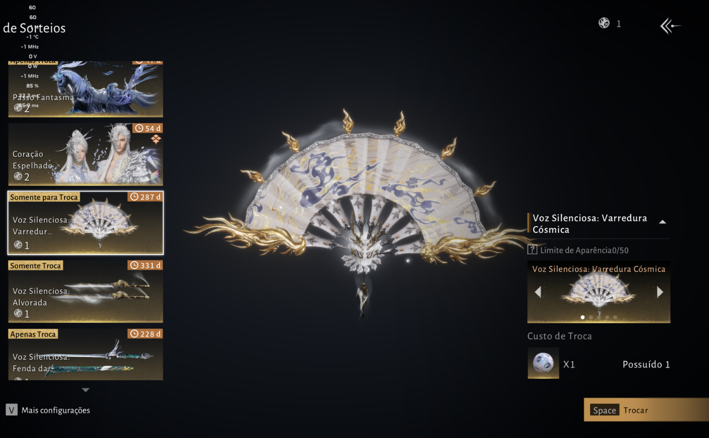 PROMOÇÃO - Where Winds Meet - Top Endgame + Skin Celestial + Pearl (1200usd)