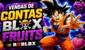Contas Blox Frut - Contas de Junho Entrega Manual