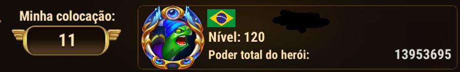 CONTA HERO WARS ALLIANCE - 13.9m de Poder