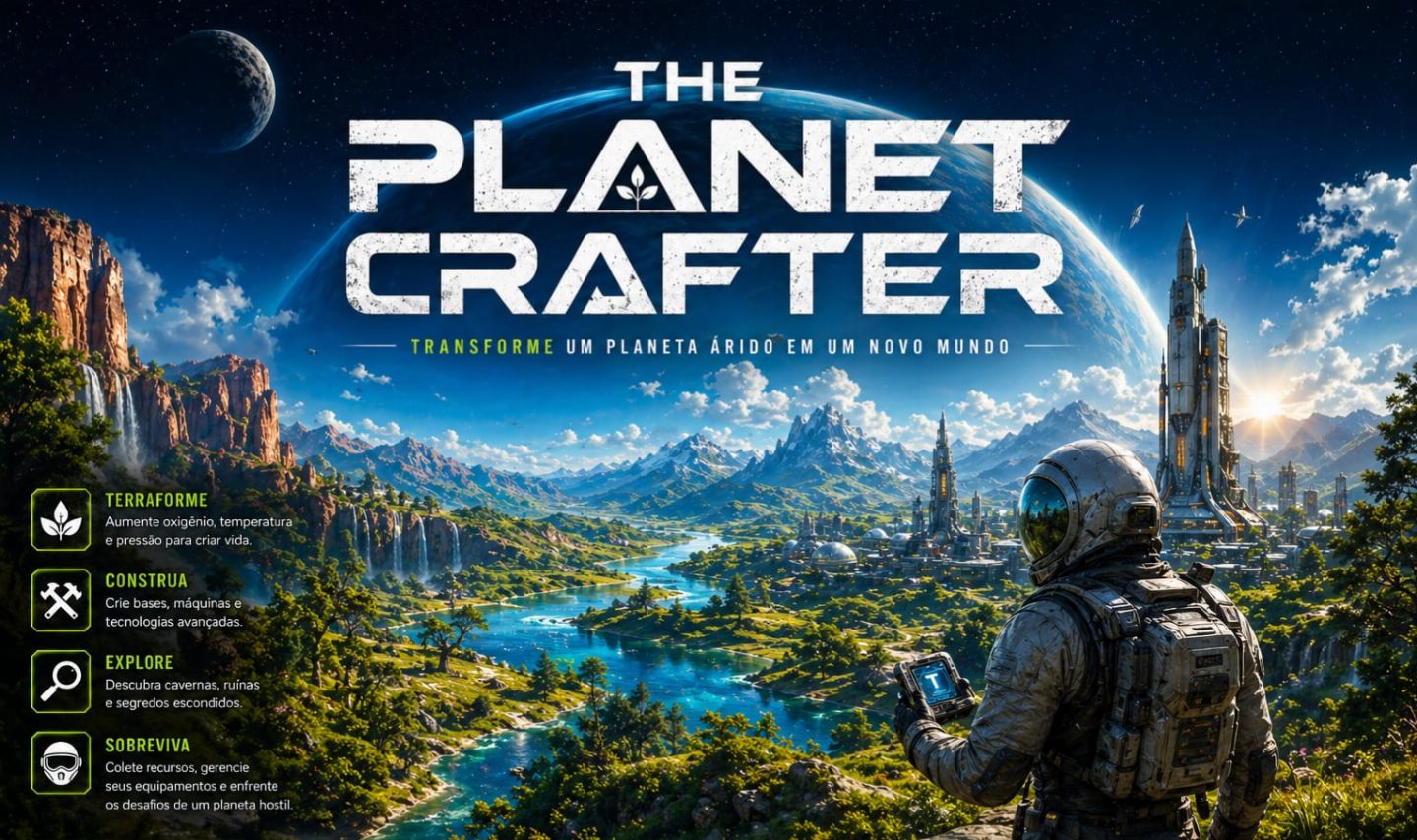 !!OPORTUNIDADE!! The Planet Crafter um dos unicos do site!! STEAM OFFF!!