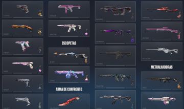 Conta Valorant Muitas Skins (todas as skins no anúncio)