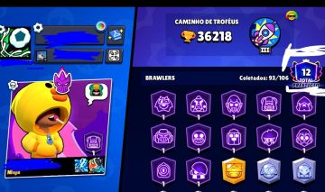 CONTA BRAWL STARS NO PRECINHO