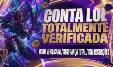 CONTA LOL ZERADA | VERIFICAÇÃO DE IDADE FEITA | 0 PARTIDAS | ENTREGA AUTOMÁTICA
