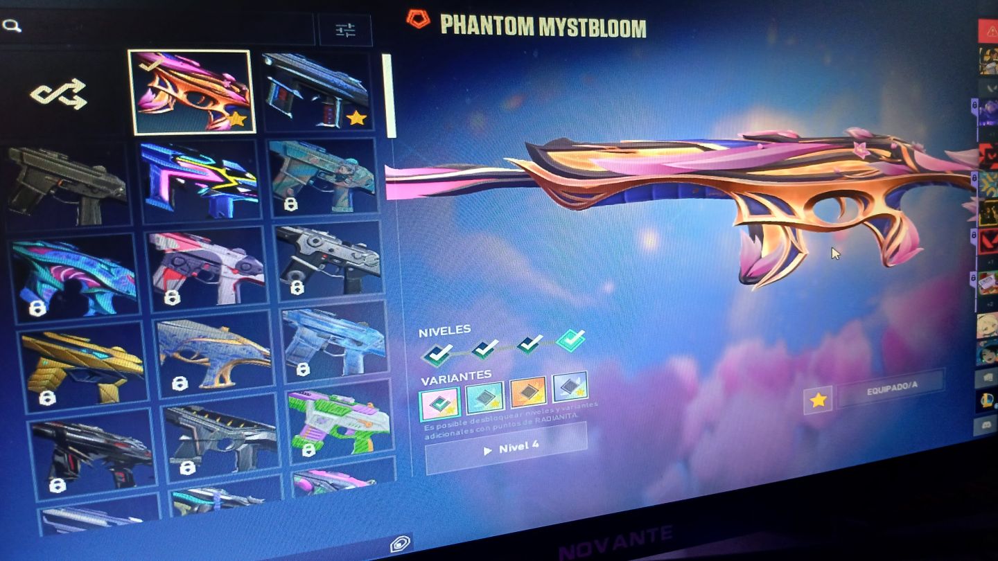 CONTA DE VALORANT - atual dima 2! peak no ascendente 2 - skins rosinhas e fofis
