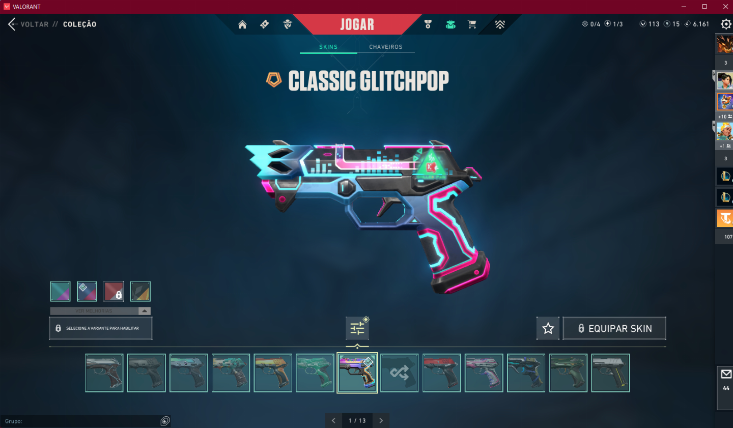 CONTA VALORANT 166 SKINS + R$ 2.400 REAIS GASTOS