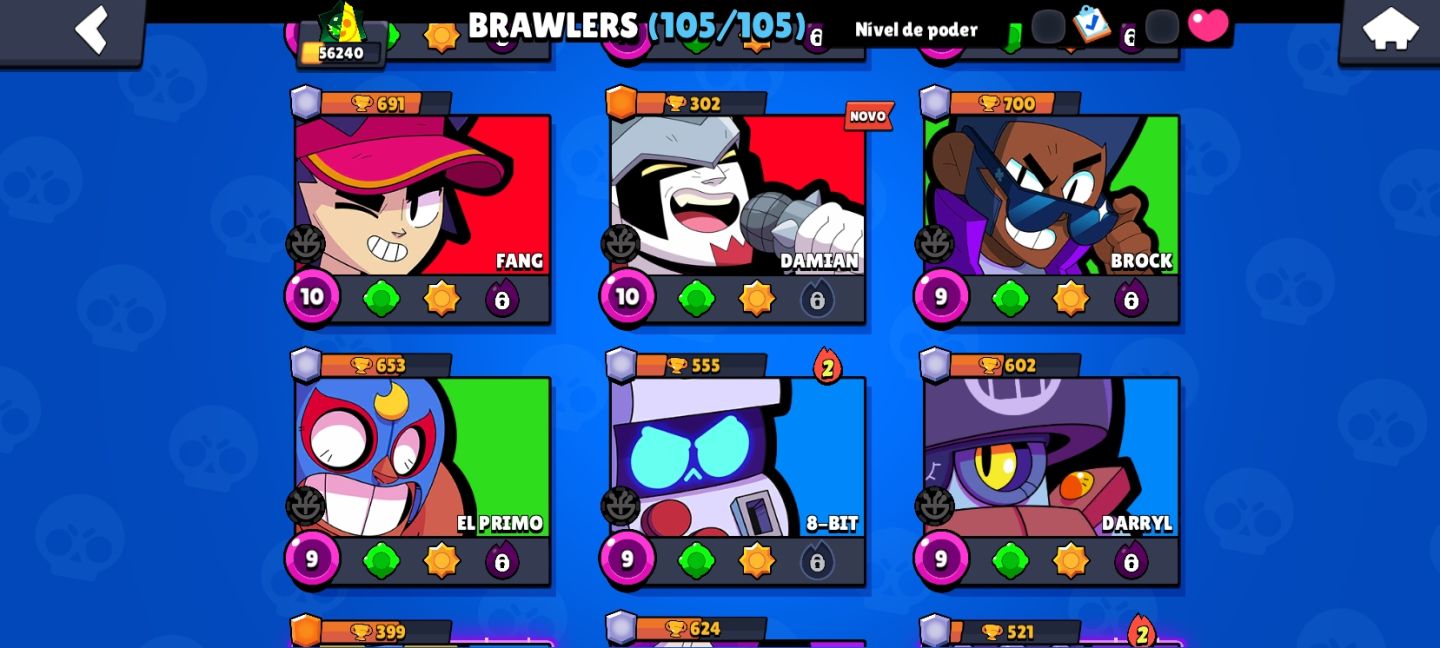 CONTA BRAWL STARS 56K+ DE 2021