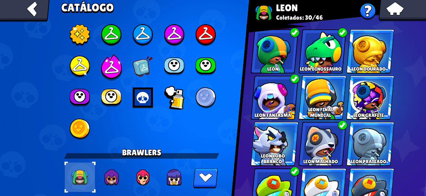 CONTA DE BRAWL STARS 53/103 BRAW (TODOS OS DADOS TROCAVEIS, ACEITO OFERTAS BOAS)