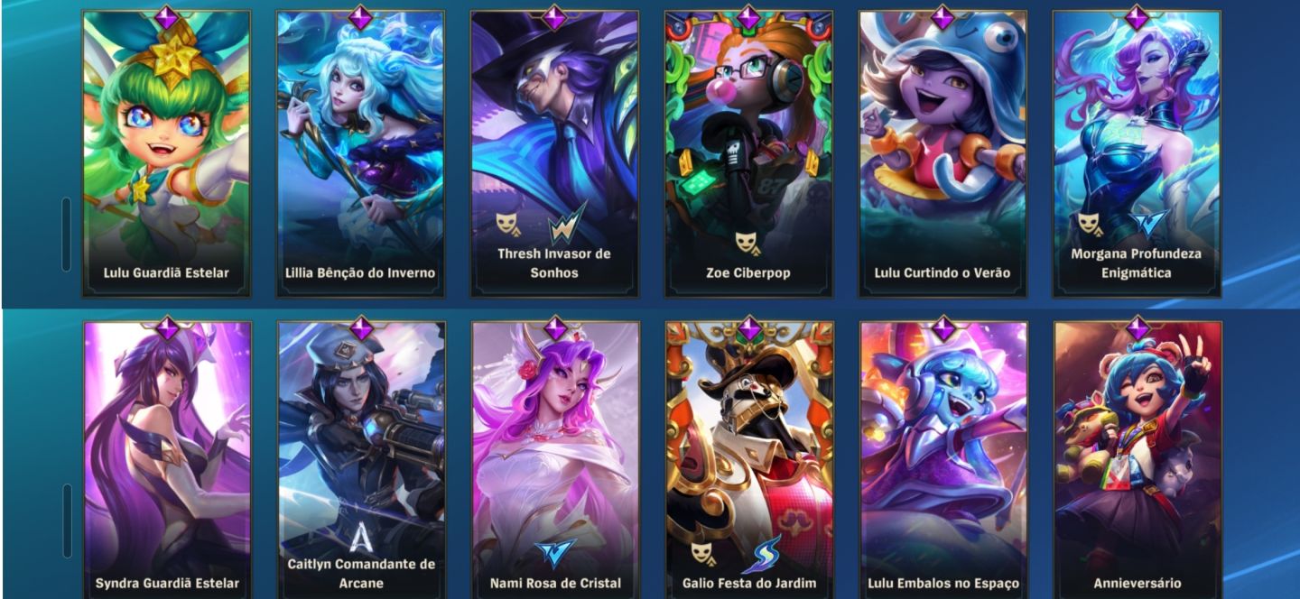 CONTA WILD RFIT SUP E MID, MESTRE ||, 113 SKINS