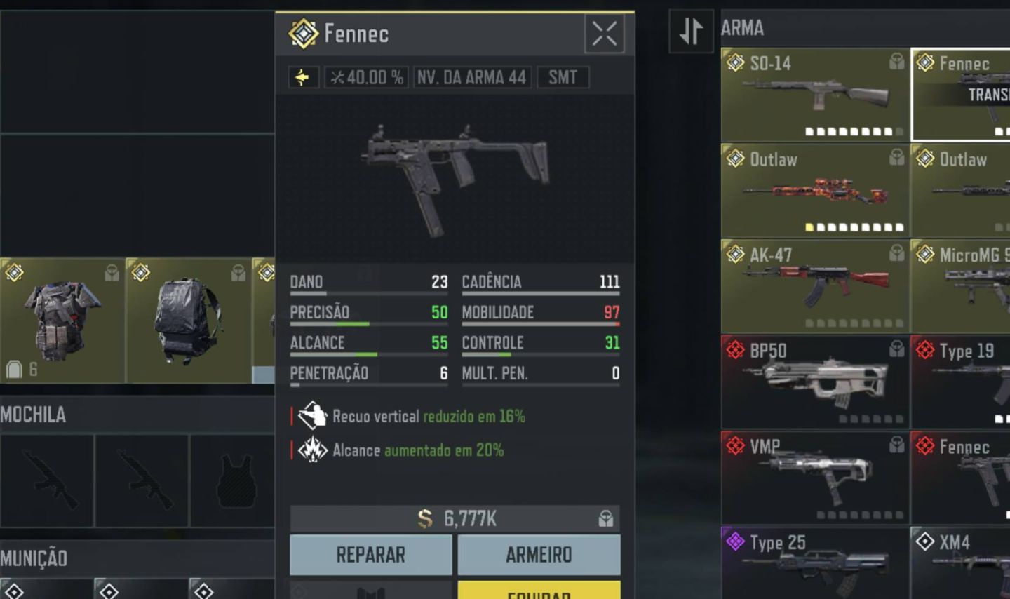 Call of Duty Mobile | COD Mobile | Serviços DMZ | Upo para Lendário