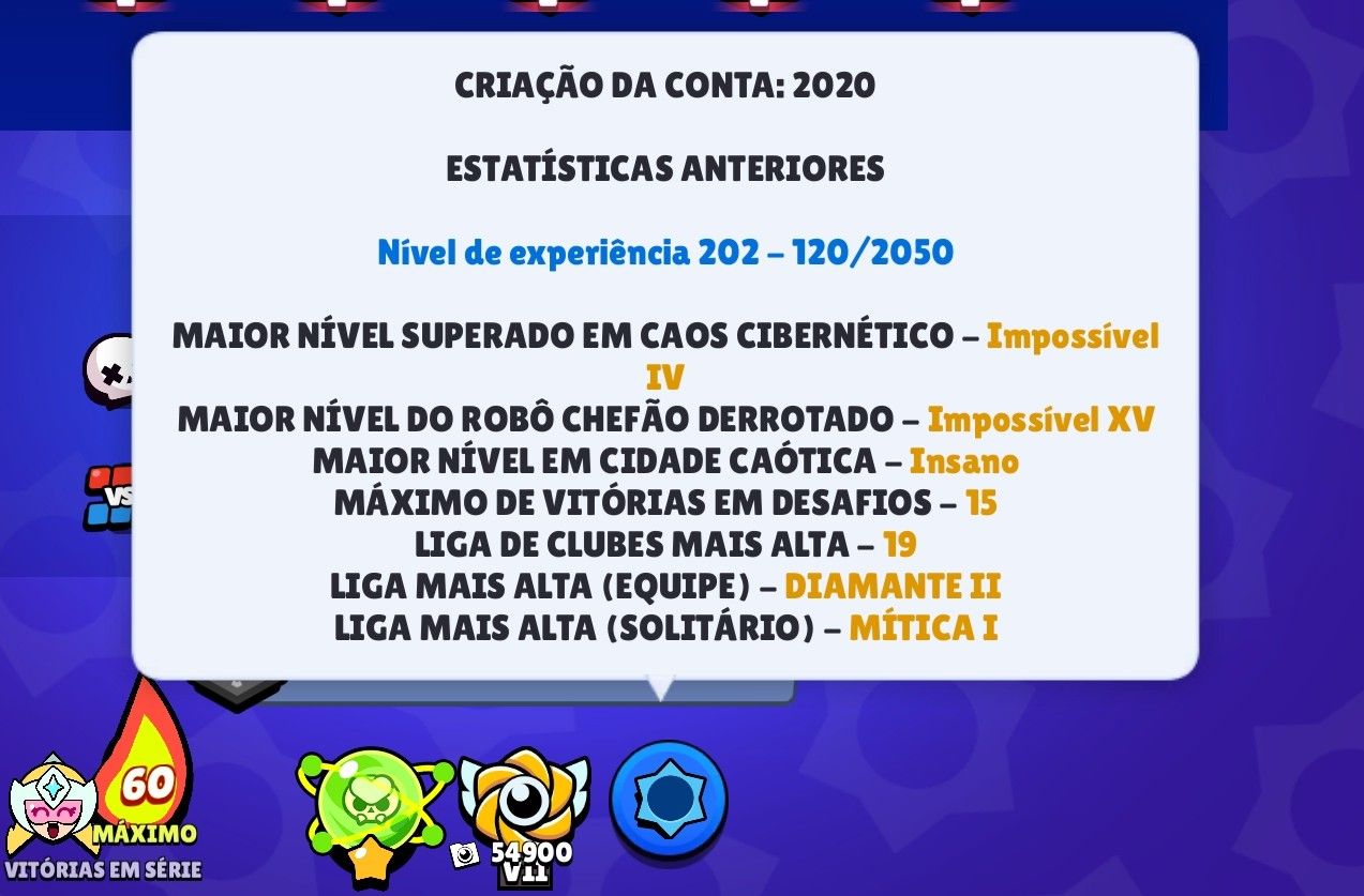 Conta Brawl Stars Upada