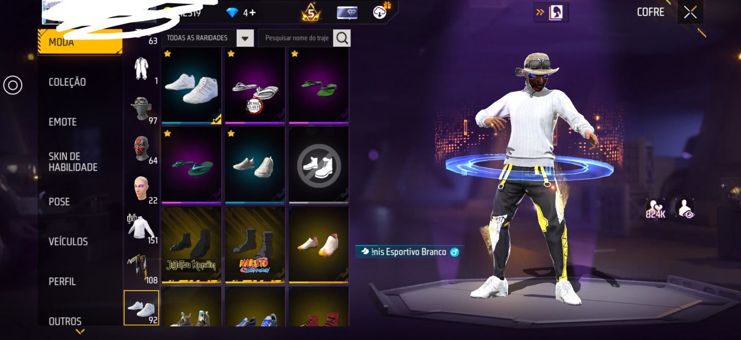 Conta de Free Fire muito boa para não começar do zero