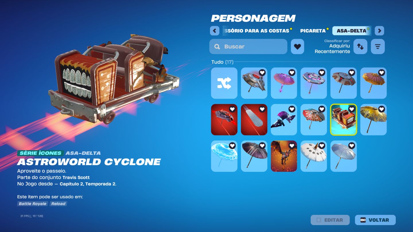 Conta Fortnite+100Skins (Travis Scott,Machado leviatã entre outras na descrição)