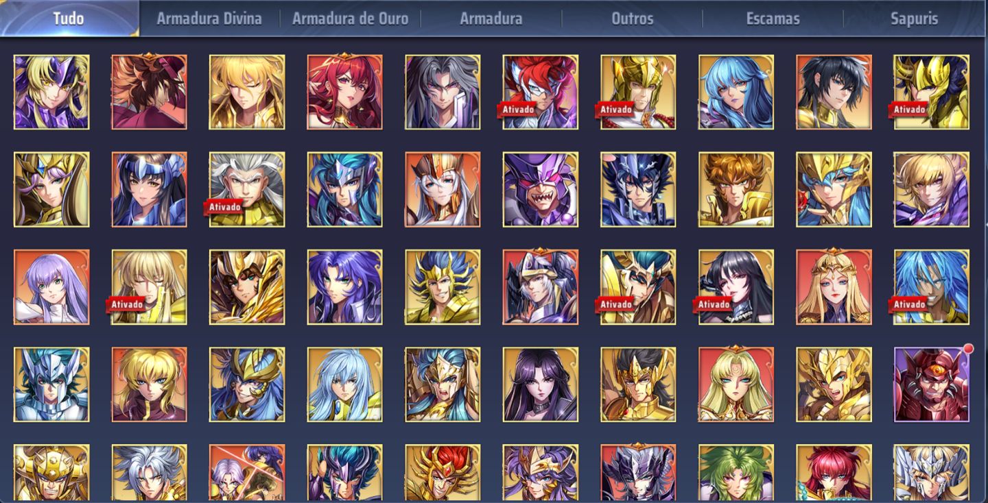 Conta Saint Seiya Awakening A-150