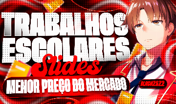 [ENTREGA ULTRARÁPIDA] - SLIDES, SERVIÇOS ESCOLARES!! PROMOÇÃO!!