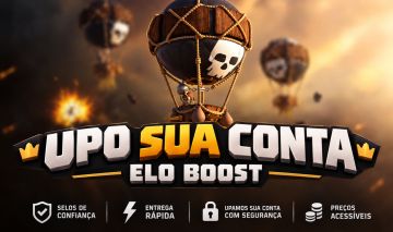 UPO CONTAS DE CLASH ROYALE / ELO BOOST ACOOUNT