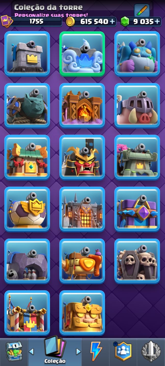 Conta clash royale