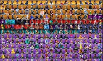Conta de EX Pro player conta com +427 skins / Primeiro dono contem jogos na epic