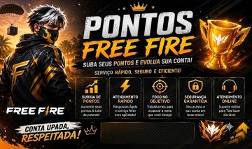 Pontos Free Fire Suba Rápido, Evolua Sua Conta e Alcance Seus Objetivos!