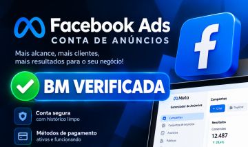 FACEBOOK ADS - BM VERIFICADA PARA TRAFEGO DIRETO