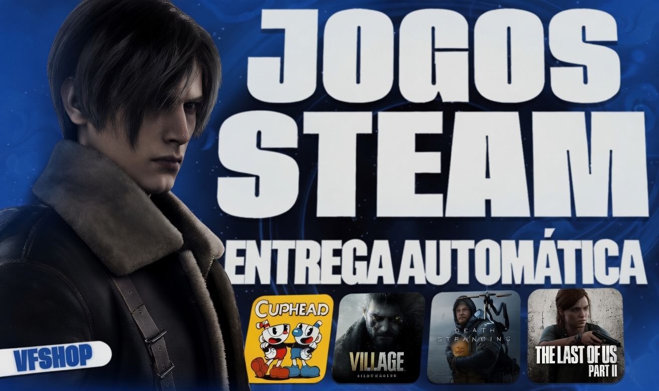 JOGOS PARA PC - CONTA STEAM OFFLINE | ENTREGA AUTOMÁTICA