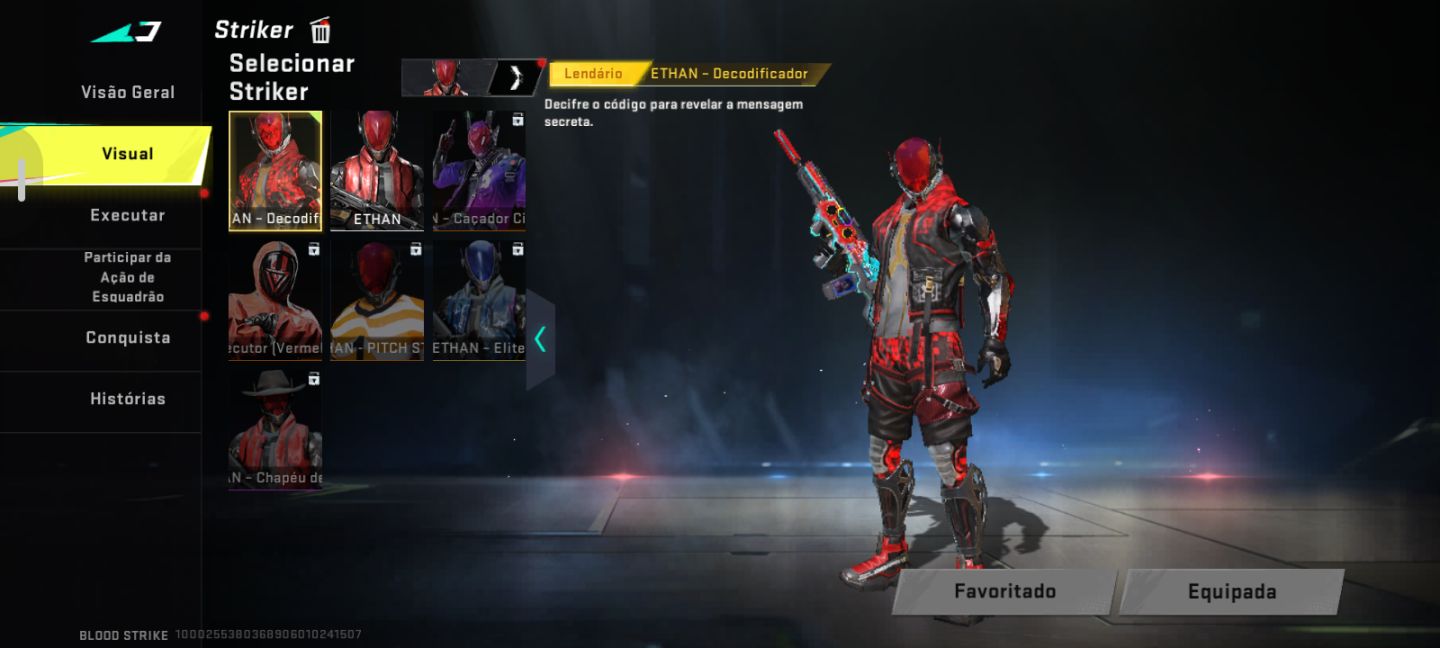CONTA SIMPLES BLOODSTRIKE